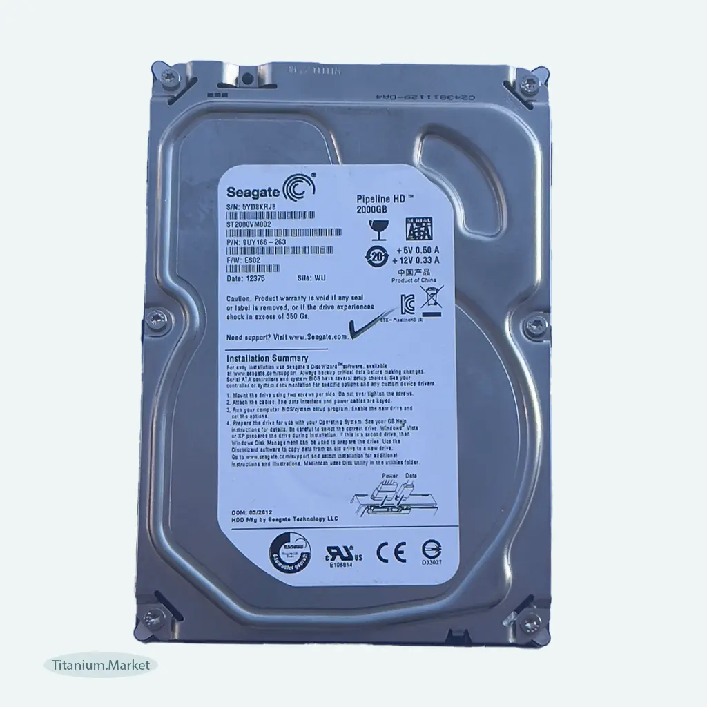 seagate pipeline 2000 هارد کامپیوتر اینترنال 3.5 اینچی 2 ترا | hard pc 2 TB