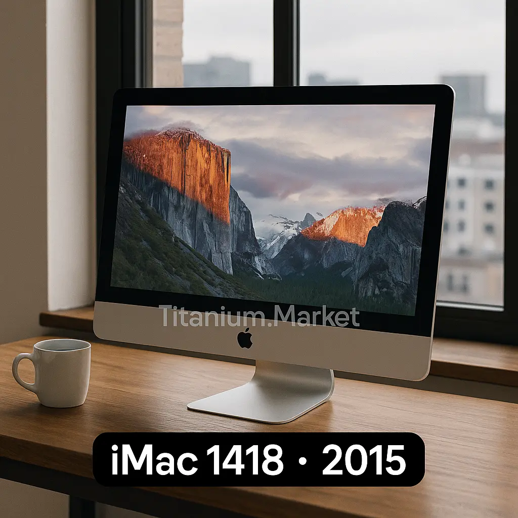 خرید آی مک A1418 مدل 2015 – iMac 21.5 اینچ آل-این-وان اپل با کانفیگ سفارشی و گارانتی تیتانیوم رایانه